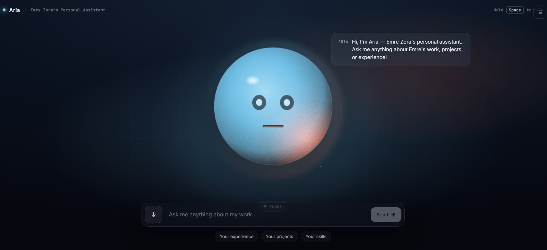 ARIA — Personal Artificial Intelligence Assistant
